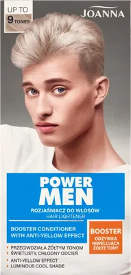 Produktbild von Joanna Power Men Rozjaśniacz do włosów