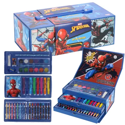 Image de Boîte de coloriage Spiderman avec tiroir