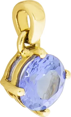 Zdjęcie produktu dla Wisior 375/- złoto 1,2 cm żółty tanzanit 300340040-2