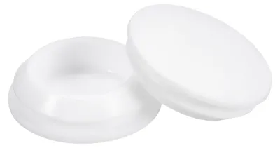Silikonstopfen 6er-Pack, rund, 22-24 mm, weiß