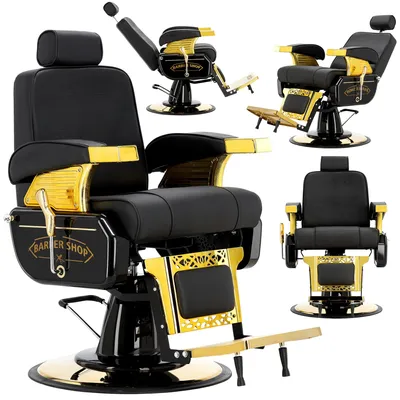 Immagine prodotto di Poltrona barbiere Cassus idraulica per barber shop professionale Barberking