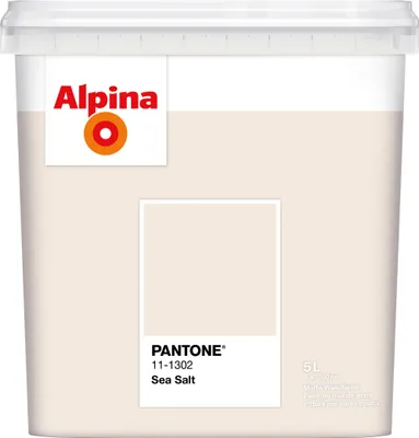 Produktbild von Alpina Wandfarbe Pantone 11-1302 sea salt 5l