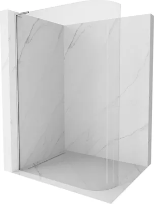 Zdjęcie produktu dla Mexen Kioto L ścianka prysznicowa zaokrąglona Walk-in 90 x 200 cm, transparent, chrom - 800-090-103-01-06