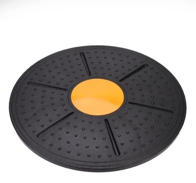 Immagine prodotto di Tavola di equilibrio oscillante, disco di stabilità, allenamento yoga, esercizi di fitness (arancione)