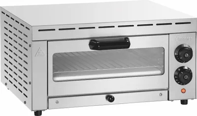 Produktbild von Bartscher Pizzaofen ST340 mit Ober-/Unterhitze, Sichtfenster & Timer, für 1 Pizza Ø 33,5 cm