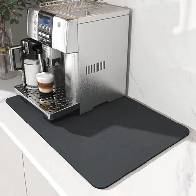 Image de Sous-tasse pour machine à café - Masque les taches de graisse - D'une seule pièce - Séchage rapide