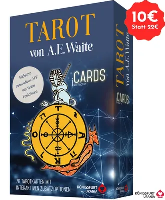 Image de Tarot von A.E. Waite - iCards: 78 Tarotkarten mit interaktiven Zusatzoptionen (kostenlose App). Texte von Hajo Banzhaf und Noemi Christoph iCards Taro
