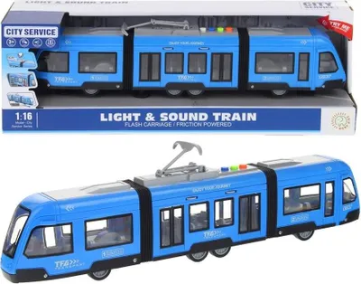 Immagine prodotto di Tram articolato Luce blu Porta sonora