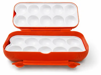 Produktbild von TUPPERWARE Kühlschrank Eierbox Kolumbus, KI-generiertes Bild