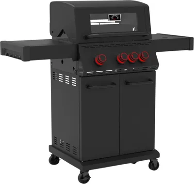 Produktbild von Schwarzer 3.1-Koch-Gasgrill LANDMANN 15485