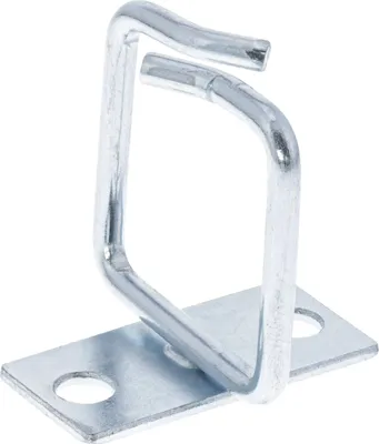 Produktbild von InLine Kabelbügel, Metall, verzinkt, 40x40mm, Galvanisiertes Stahl, 25 g