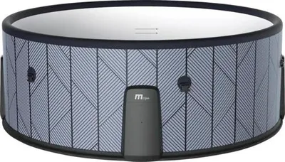 Produktbild von Whirpool Marimex MSPA TIDAL-ECO F-TD066WE mit Umwälzpumpe, 138 Luftdüsen, schwarz weiss