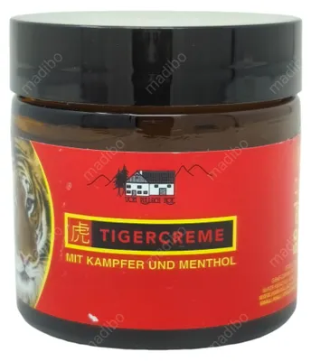 Produktbild von Pullach Hof Tigercreme mit Kampfer & Menthol, 50 ml: Entspannung und Pflege