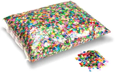 Produktbild von Magic FX Partyfetti 6x6mm - Bunt 1kg