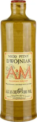 Obrázok produktu pre Medovina Dwojniak AM 100 ml v kameninovej fľaši