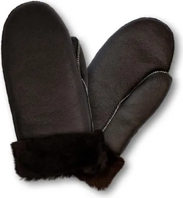 Produktbild von Heitmann Herren Faust-Handschuhe 'de luxe' Schwarz oder Natur Gr. S-XL