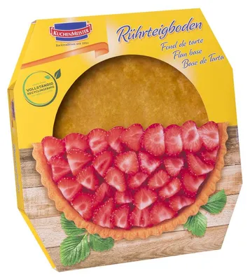 Produktbild von KuchenMeister Rührteigboden Grundlage für verschiedene Kuchen 300g