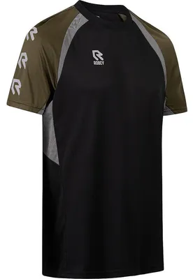 Productafbeelding van Robey Performance 2.0 T-Shirt Heren - Zwart / Olijf  | Maat: M