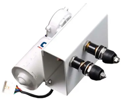 Image de Moteur p. Bras et balais d'essuie-glace 24 V 100 W , 1 pièce