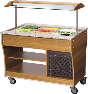 Produktbild von Bartscher Buffetwagen, kalt, 3x 1/1 GN
