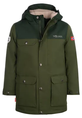 Produktbild von Trollkids 354-322 Kinder-Regenjacke in Grün für Alltag