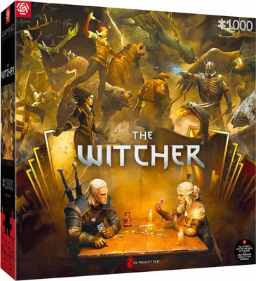Produktbild von Puzzle Good Loot Gaming - The Witcher (Der Hexer 3): Playing Gwent 1000 Stück(e)