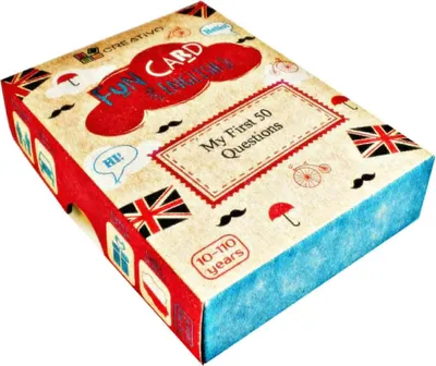 Produktbild von Fun Card English: My First 50 Question