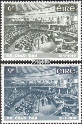 Produktbild von Briefmarken Irland 1969 Mi 228-229 (kompl.Ausg.) postfrisch Nationalparlament