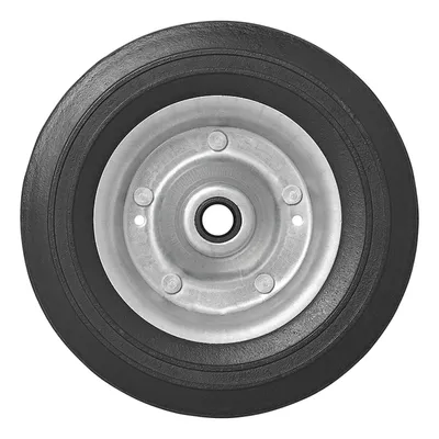 Productafbeelding van 341541 Reservewiel voor steunwiel, metalen velg met massieve rubberband, 200x60 mm
