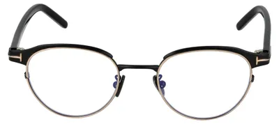 Produktbild von Tom Ford FT5863-D-B Brillenfassung Herren Metall schwarz 48-20-140