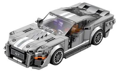 Obrázok produktu pre LEAN Toys 28912 Stavebnice Auto GT500, 437 dílků, šedá