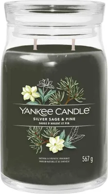 Obrázek produktu pro Yankee Candle Silver Sage & Pine Large Jar 567g