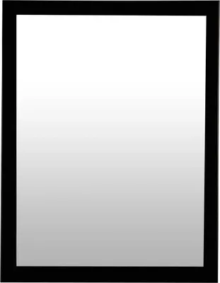 Produktbild von 5five Simply Smart | Badspiegel - Basic - 34x44 cm - Schwarz - Praktisch und zeitlos - Hochwertige Verarbeitung