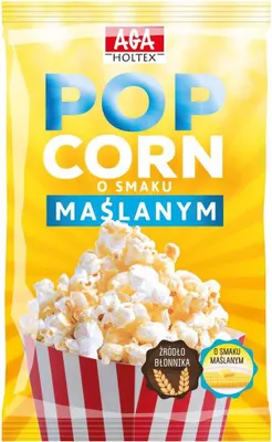 Image de Aga Holtex Popcorn beurré 90G