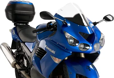 Immagine prodotto di Cupolino PUIG racing trasparente omologato ABE per Kawasaki zzr