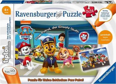 Produktbild von tiptoi® Puzzle für kleine Entdecker: Paw Patrol Ravensburger 00069
