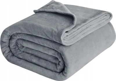 Immagine prodotto di Coperta - Copriletto - Coperta coccolosa, calda, morbida e spessa - 150X200 - Coperta in pile e copriletto per divano letto, divano - Grigio