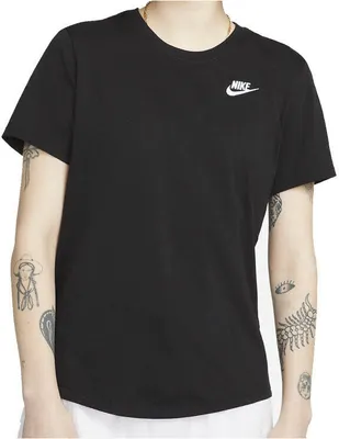 Produktbild von NIKE Sportswear Club Essentials T-Shirt Damen schwarz XXL