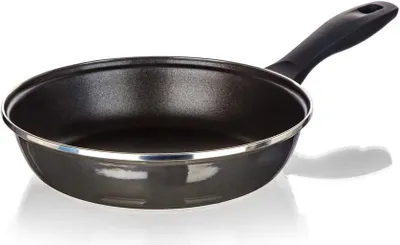 Obrázok produktu pre BANQUET Panvica smaltovaná METALLIC Black 24 cm, s nepriľnavým povrchom