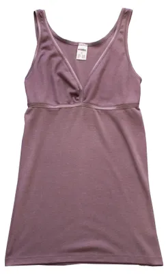 Produktbild von HERMKO 175803860 Damen BH-Hemd Unterhemd aus Baumwolle/ Modal, Farbe:pflaume, Größe:48/50 (XL)