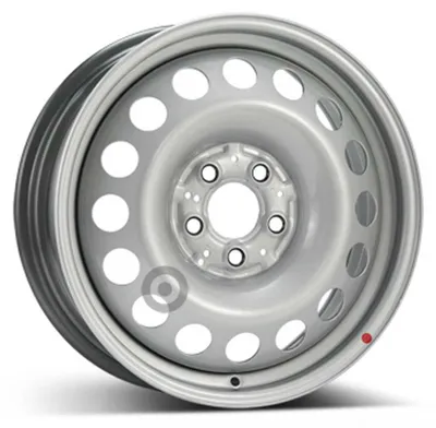 Produktbild von 17 Zoll Stahlfelge ALCAR 17"x6.5" 5x112 PCD ET50 66.50mm Felge Silber