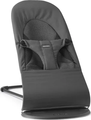 Produktbild von BabyBjörn Balance Soft Hängematte, Stoff/Jersey, Tri-Fabric, Dunkelgrau