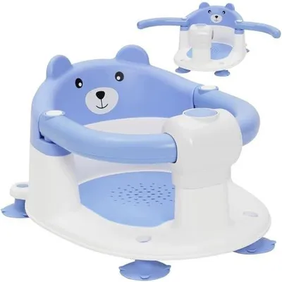 Zdjęcie produktu dla Siedzisko do wanny dla niemowląt ergonomiczne 6 24 miesięcy przyssawki