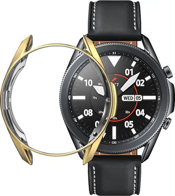 Produktbild von TPU Schutzhülle Schutz Bumper Für Samsung Galaxy Watch 3 41mm Gold