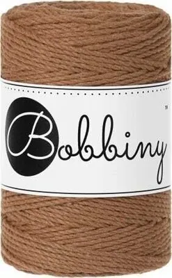 Zdjęcie produktu dla Bobbiny 3PLY Macramé Rope 1,5 mm 100 m Caramel Sznurek