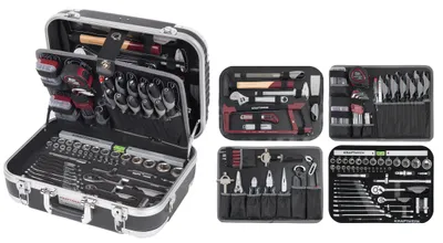 Image de Mallette d'outils en ABS B100 KRAFTWERK - 170 pièces - 202.100.100