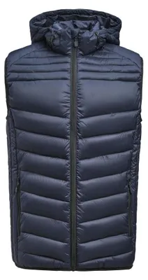 Image de Gilet de base "Base" pour hommes, modèle ET472 (Taille S), couleur marine