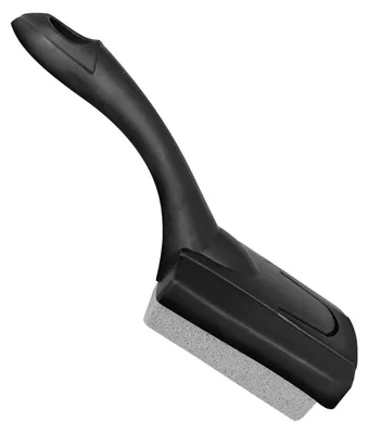 Produktbild von Grillreinigungsstein mit ergonomischem Griff, leistungsstarker Reiniger für Grillreste aus Hartmetall, entfernt Speisereste und Grillschwamm