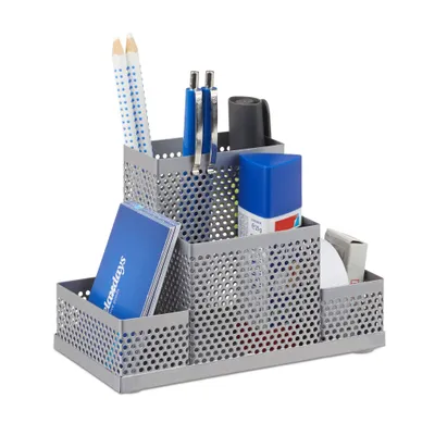 Obrázok produktu pre Organizér na stôl RD2488, strieborná