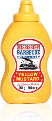Produktbild von Mississippi Barbecue Yellow Mustard zum Grillen und Dippen 266ml